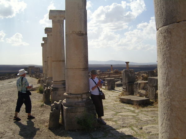 Volubilis -  hanging around the Roman ruins