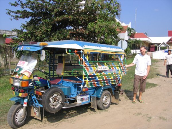 The Tuk Tuk that took us to collect my passport