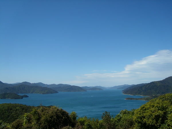 Views of Marlborough Sounds, Picton