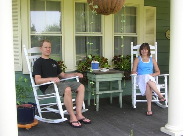 Like Ma and Pa on the Porch