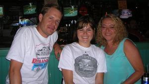Sherry and Debbie and Cory