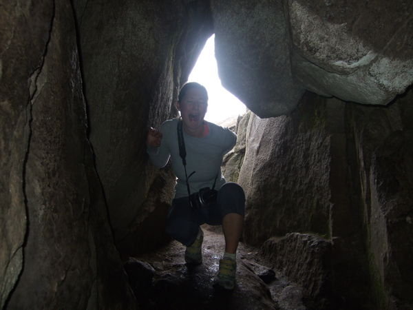 Cave at Machu Picchu