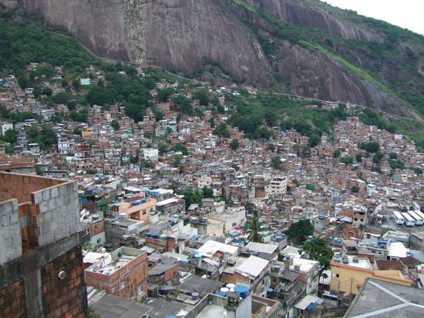 Rooftop Veiw of a Favela