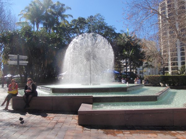 The Famous Loofa Fountain