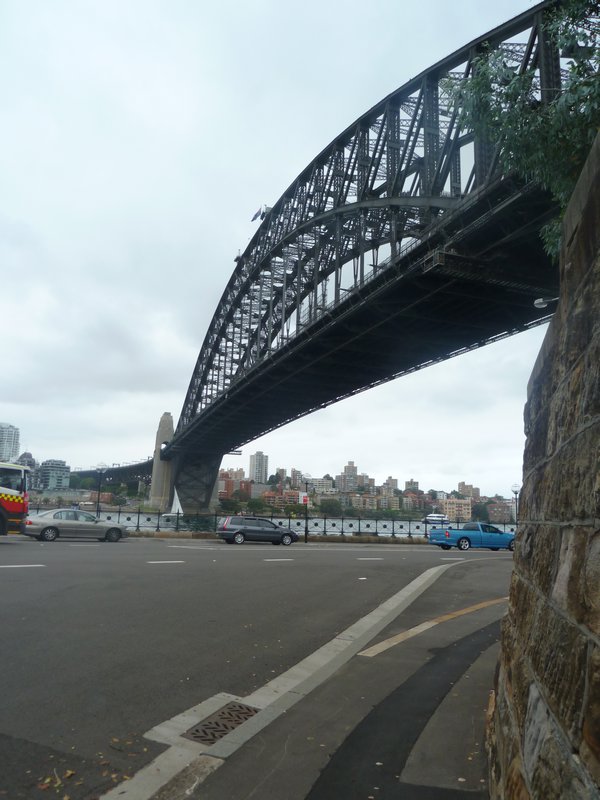 Uncommon view of the bridge