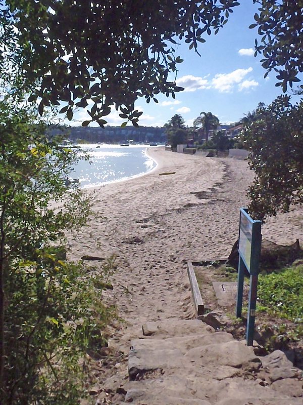 An unnamed beach