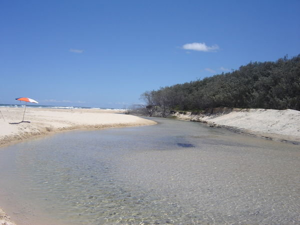 Fraser Island - Sand und Wasser