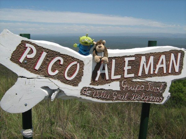 On top of Pico Aleman