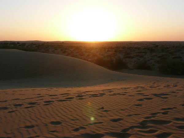 The Dunes at Sunset