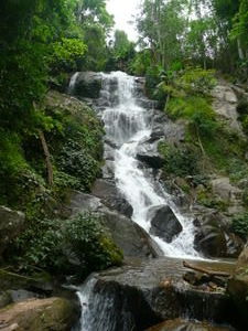 Waterfall near Akha Hill