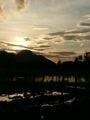 Sunset over Phu Hin Bun