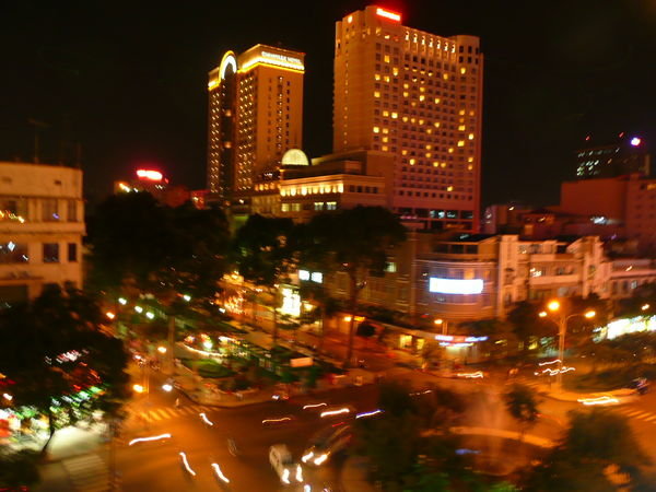 Saigon at night