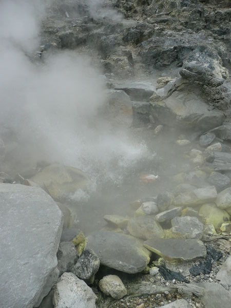 Steaming Crater!