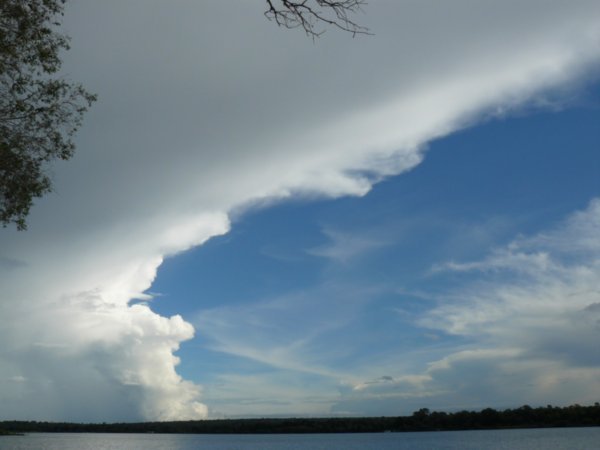 Sky over Zambezi River