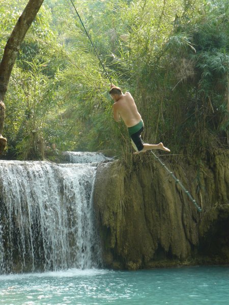 Karl as Tarzan