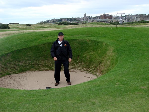 A small bunker at St Andrews