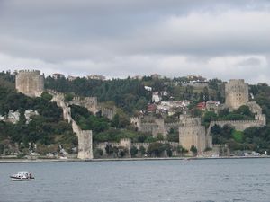 Fortress guarding the Bosphorus