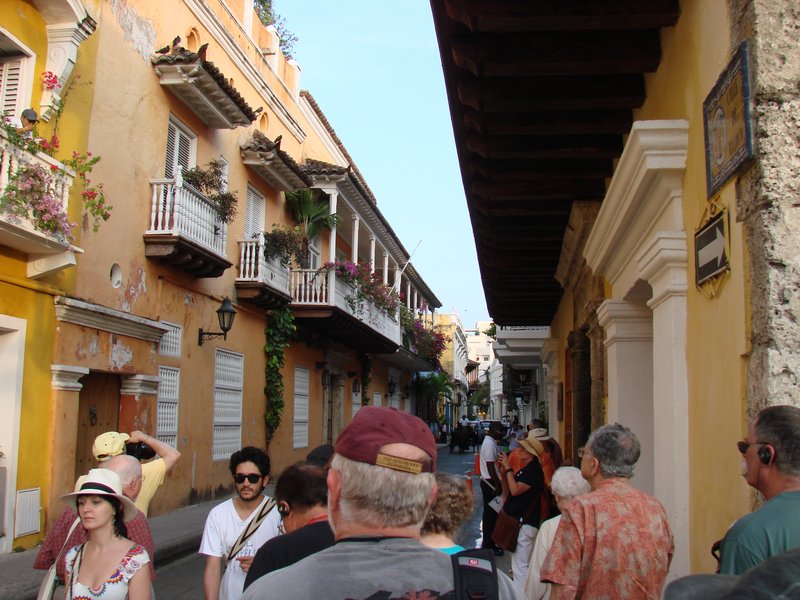 Street in the old part of the city
