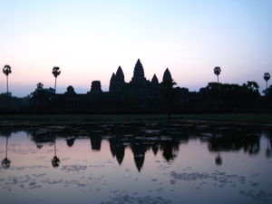 Sunrise in Angkor Wat