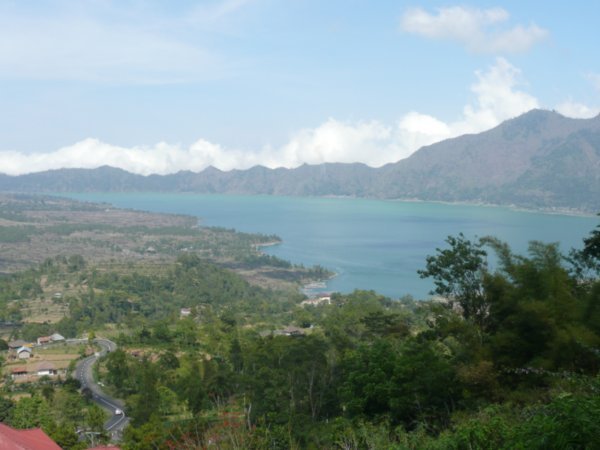 The volcanic lake