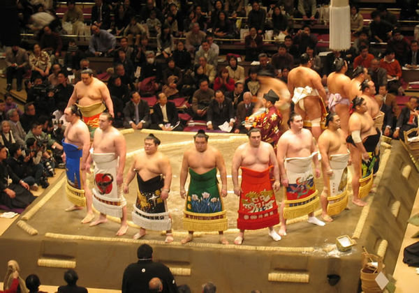 sumo ceremonial aprons
