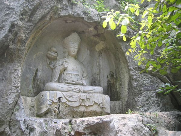 Lingyin temple carving