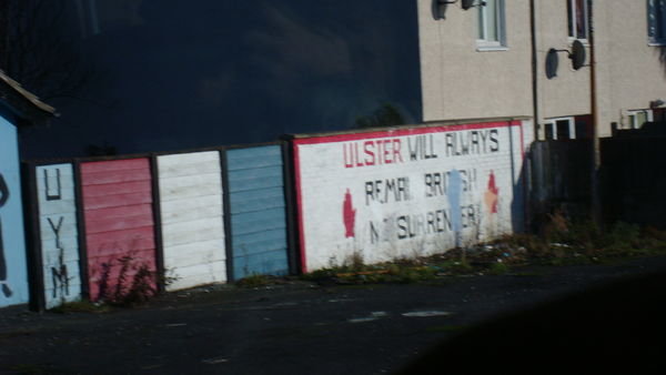 Protestant Mural in Belfast