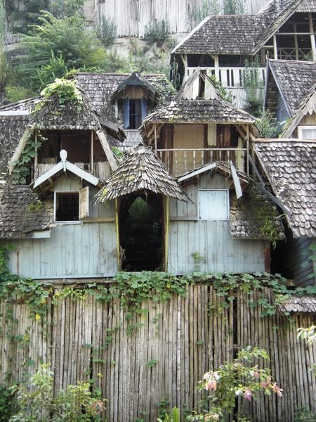 Broken Huts in the Mountain