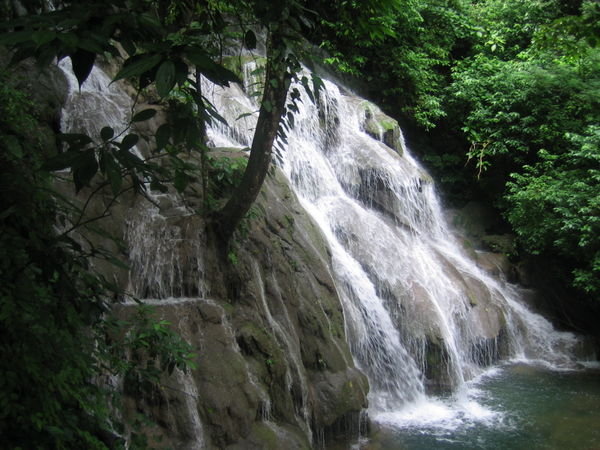 Wasserfall in Palenque