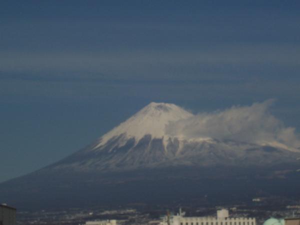 Mt Fuji from Shinkansen