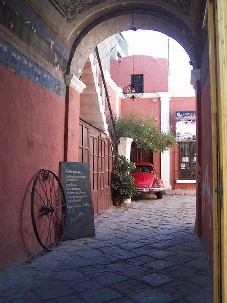 An Arequipa Courtyard