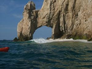 The Arch from a Kayak 