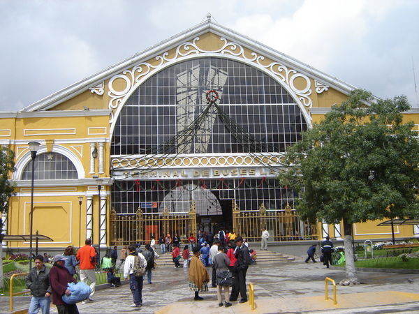 La Paz bus Station