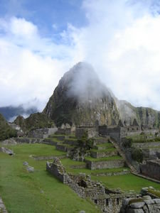 Machu Pichchu on the clouds
