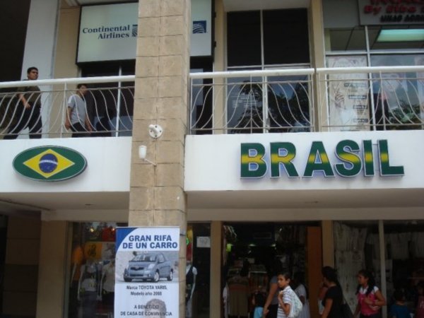Brazilian store at the shopping mall