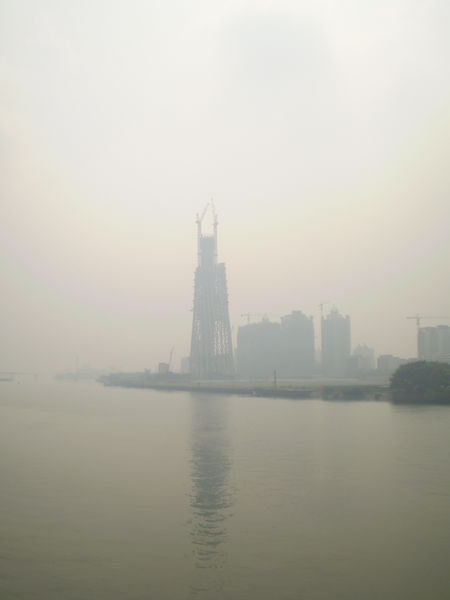 Ghostly Tower in Guangzhou