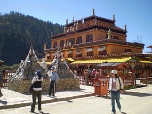Temple in Tibetan Cultural Village
