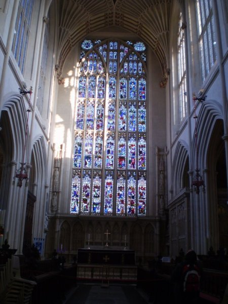 Abbey East window