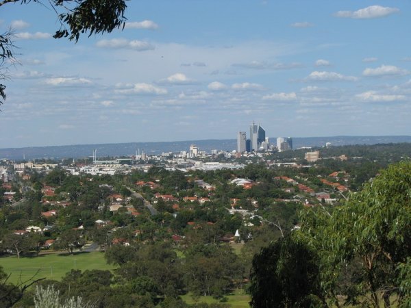 Perth from Reabold Hill