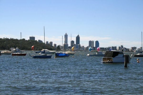 Perth from Matilda Bay 1
