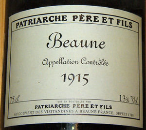 Giving you the Beaune