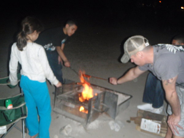 Camp fire