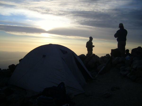 Base camp at 4600m