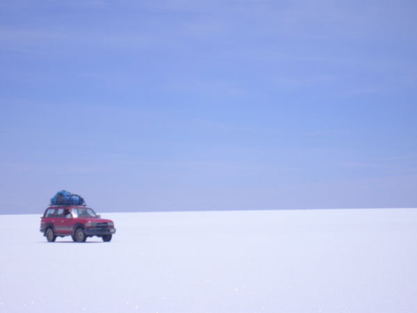 Our Jeep on the Flats