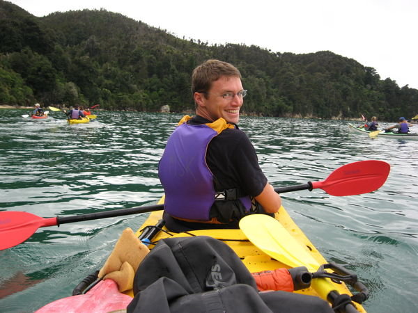 Me in kayak... leading the way!