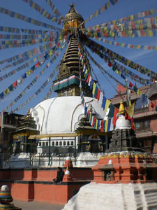 Buddhist Stupa, Central Kathmandu