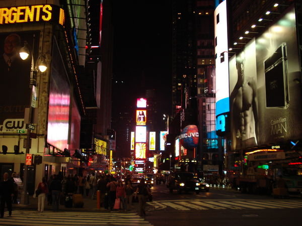 Another of time square at Night