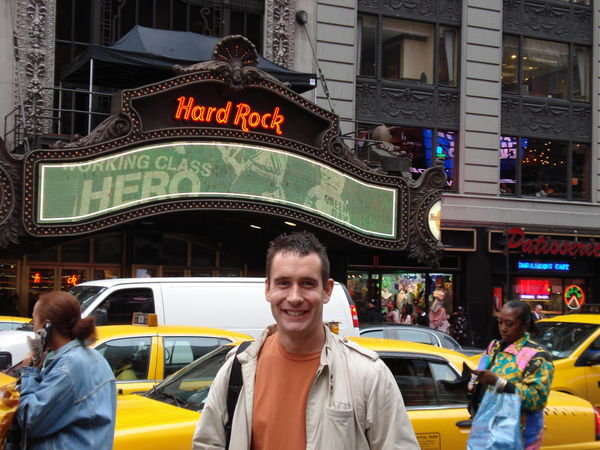 Me at Time square....again!   nyc 25/10/07