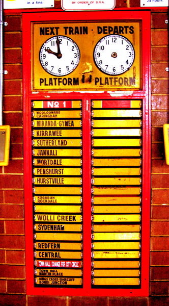 Ancient Cronulla Train Schedule