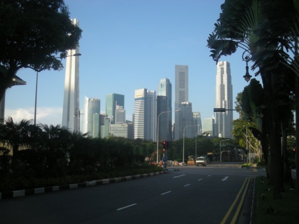 Singapore City at Dusk